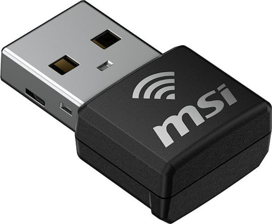 MSI Ax1800 Αντάπτορας Δικτύου USB με Ασύρματη Σύνδεση Wi-Fi 1775Mbps