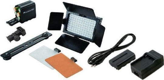 Falcon Eyes Continuous Lighting Video Light Dv-96v-k2 + Battery