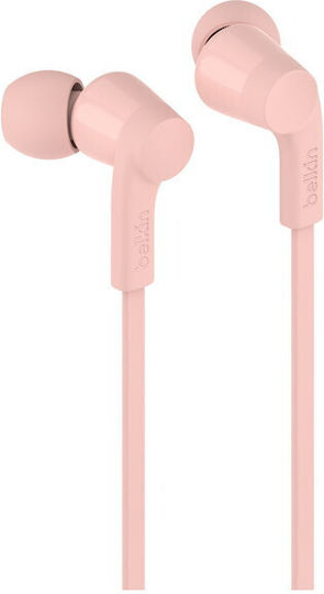 Belkin Rockstar In-ear Handsfree Ακουστικά με Βύσμα USB-C Ροζ