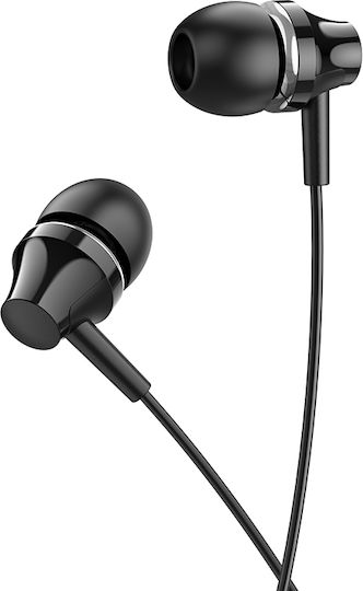 Borofone BM74 In-Ear Freihändig Kopfhörer mit Stecker 3.5mm Schwarz