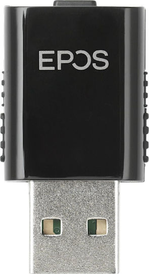 Epos Impact SDW-5061 Drahtlos Auf dem Ohr Multimedia-Headsets mit Mikrofon und Verbindung Bluetooth in Schwarz Farbe