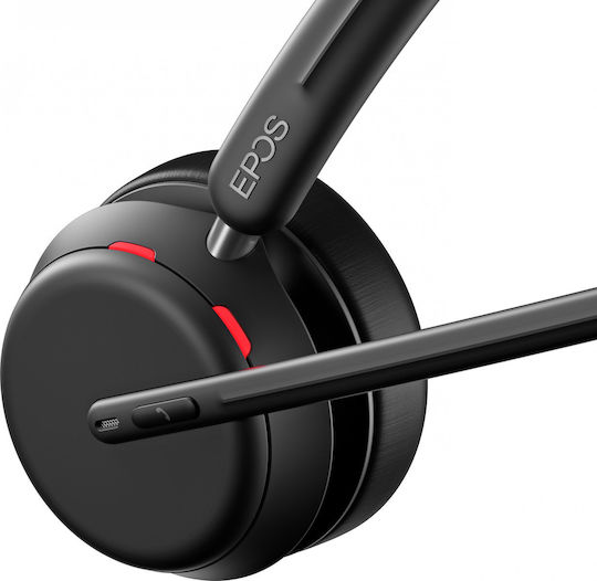 Epos Impact 1061 Duo with Stand Ασύρματα On Ear Multimedia Ακουστικά με μικρόφωνο και σύνδεση Bluetooth