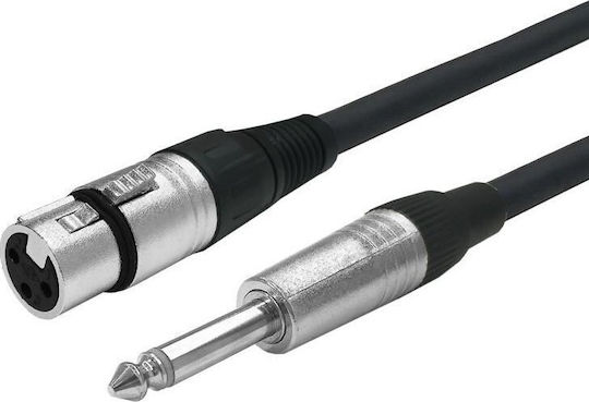 Vivolink Cable XLR male - 6.3mm male Μαύρο 5m (6.35mm)