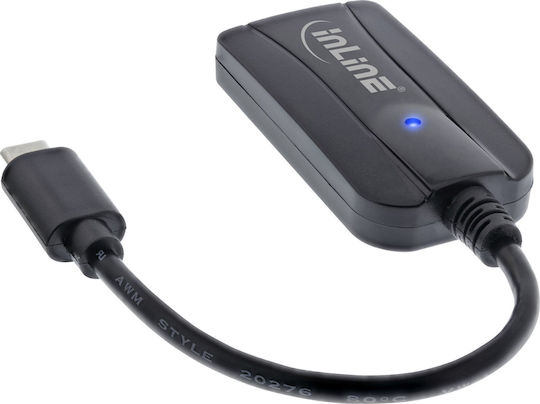 InLine Card Reader USB 3.1 USB 3.2 Type-C για SD/microSD