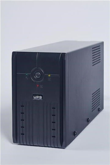 Eurocase EA200LED UPS Linie-interaktiv 750VA 450W mit 2 Steckdosen