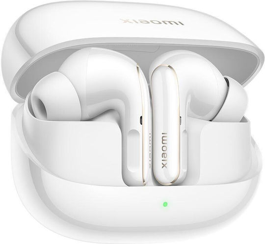 Xiaomi Buds 5 Pro Bluetooth Handsfree Earphones with Sweat Resistance and Charging Case Ceramic White