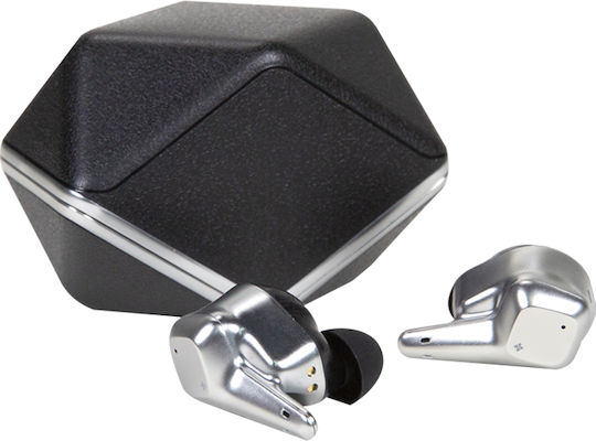 HiFiman Svanar Wireless In-ear Bluetooth Handsfree Ακουστικά με Θήκη Φόρτισης Γκρι