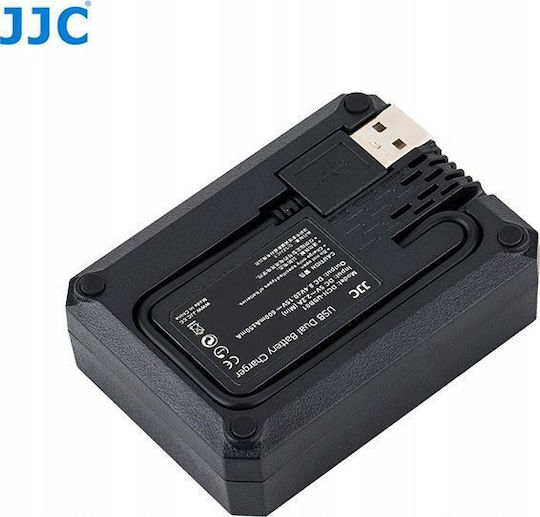 JJC Double Battery Charger Compatible with Olympus
