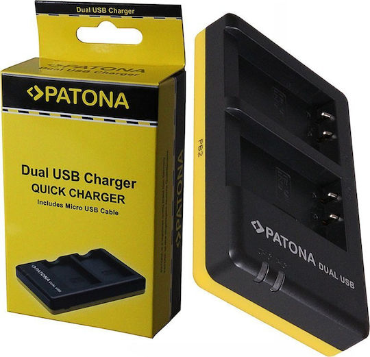 Patona Double Battery Charger Compatible with Olympus