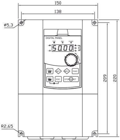 F&F Инвертор 2200W Трифазен FA-1LX022