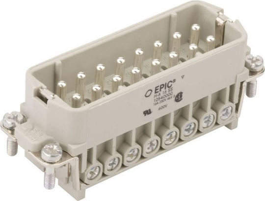 Lapp Kabelsteckverbinder Einsatz 16p+pe Männlich 16A 250V Epic H-a 16 Ss 17-32 Dr Ph1 10540000