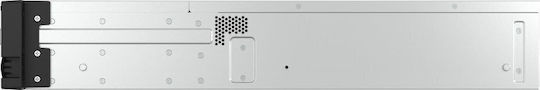 QNap TS-H1277AXU-RP-R5-16G NAS Rack με 12 θέσεις για HDD/M.2/SSD και 2 θύρες Ethernet