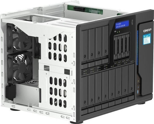 QNap NAS Tower with 16 slots for HDD/SSD (TS-1655-8G)