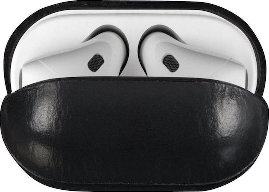Dbramante Protective Case Copenhagen Leather for AirPods 1 / 2 Black