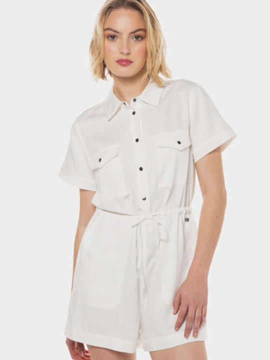 Drop 3a Edmee De Damă Short întreg White