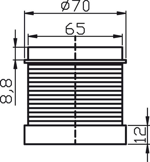 Spamel LED Module 230V Μπλε 1τμχ LT70\230-LM-B