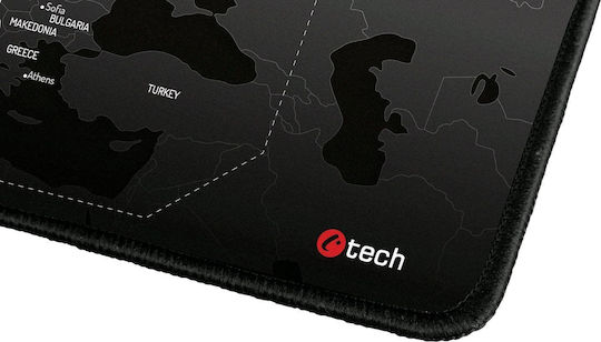 C-TECH Medium Gaming Mouse Pad Black 320mm MP-01E