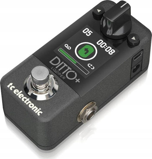 TC Electronic Ditto Πετάλι Effect Looper Ηλεκτρικής Κιθάρας και Ηλεκτρικού Μπάσου