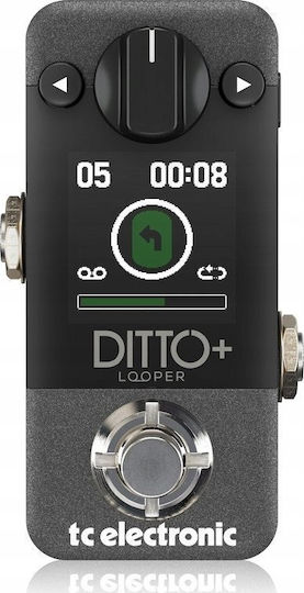 TC Electronic Ditto Πετάλι Effect Looper Ηλεκτρικής Κιθάρας και Ηλεκτρικού Μπάσου