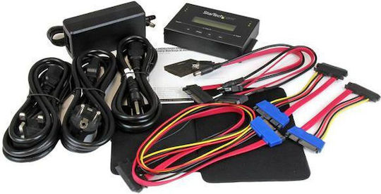 StarTech 1:1 Standalone Hard Drive Duplicator with Disk Image Manager Μαύρο SATDUP11IMG