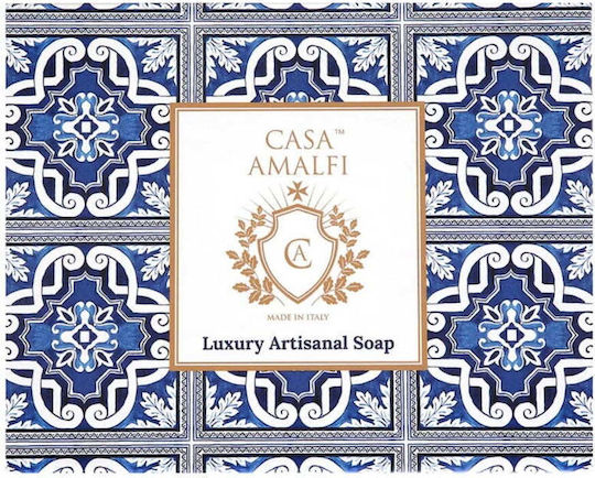 Set Cadou Săpunuri Artizanale Maiolica Albastră Casa Amalfi Gb02