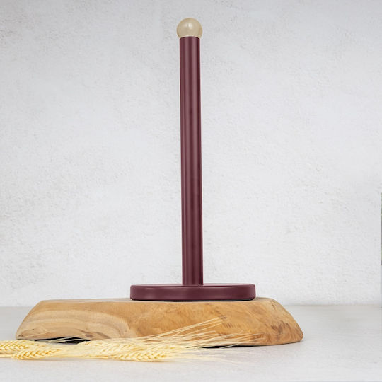 Berlinger Haus Suport pentru prosoape de hârtie Lemn Maro 15cm BH-6836