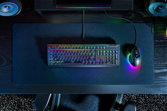 Razer Blackwidow V4 X Tastatură Mecanică de Gaming cu Comutatoare Razer Mechanical și Iluminare RGB Limba Tastaturii Engleză SUA