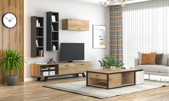 Wohnzimmer TV-Einheit Νο 46 Ink L180xB44.5xH33cm