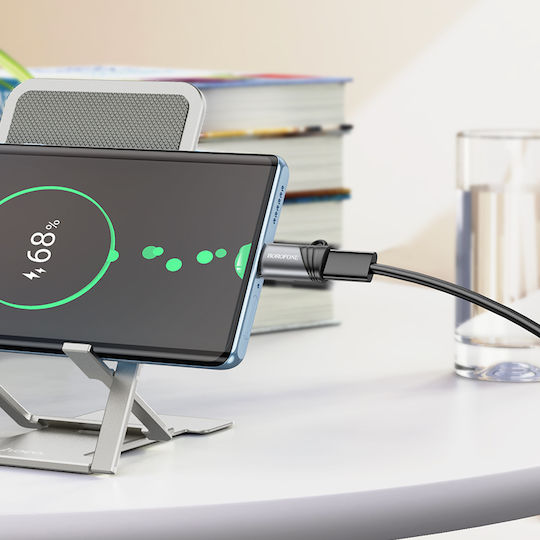 Borofone Μετατροπέας USB-C / Lightning male σε Lightning male 1τμχ