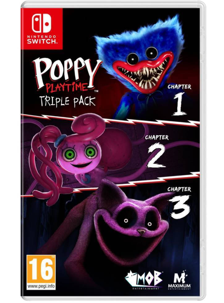 【ポピー】Nintendo Switch light Poppy Playtime Triple Pack Joc pentru Switch | Skroutz Romania