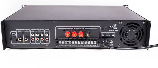 Master Audio MV-6300CA Τελικός Ενισχυτής Εγκαταστάσεων με 6 Ζώνες 180W/100V και Σύνδεση Bluetooth