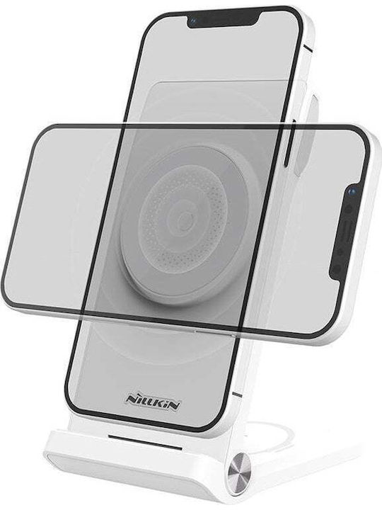 Nillkin Powertrio 3in1 Ladegerät für Galaxy Watch 42mm Weißς