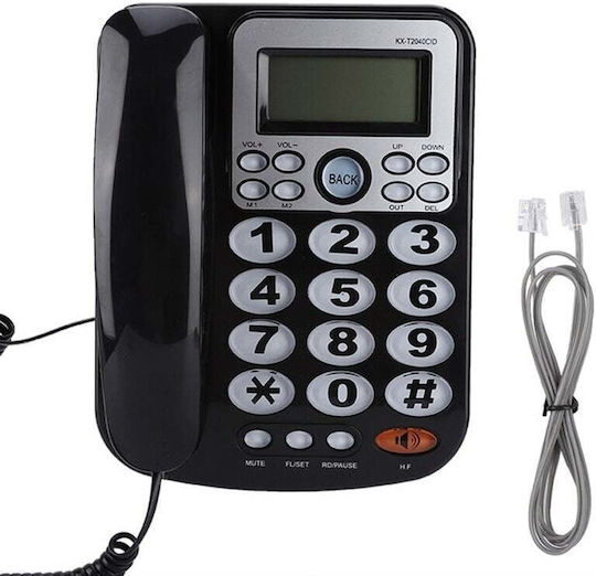 T2040CID Kabelgebundenes Telefon Büro Weiß