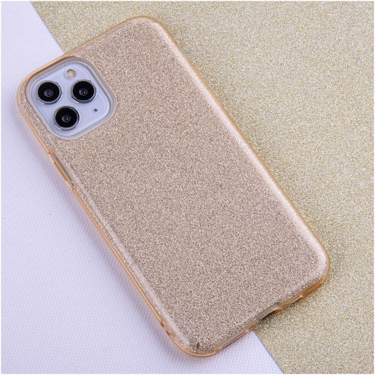 Xiaomi Glitter 3in1 Back Cover Σιλικόνης Χρυσό (Redmi Note 11 / 11S 4G)