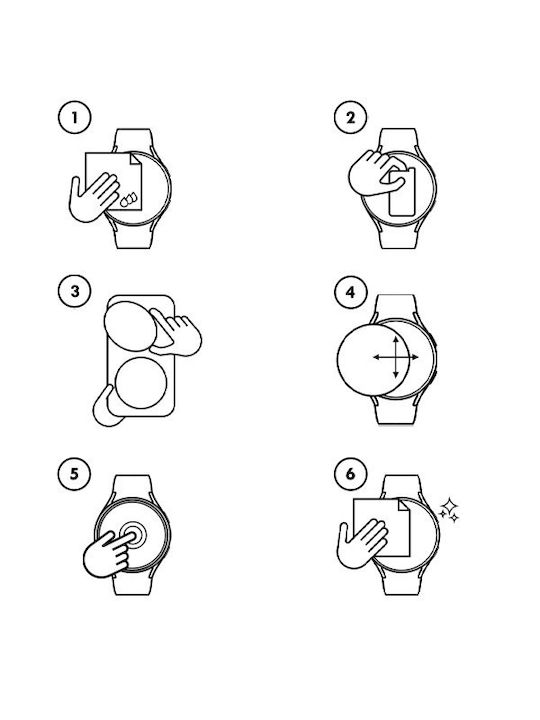 GrizzGlass CeramicFilm Screen Protector για το Galaxy Watch 5 Pro 45mm 1τμχ