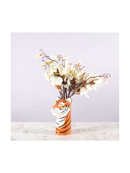 Künstlicher Magnolienzweig Staubblatt Weiß 50 cm 2280-7 Supergreens 2280-7 Weiß