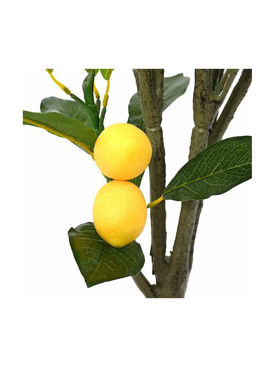 Artificial Plant in Pot Lemon Tree Green 120cm vidaXL