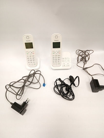 Panasonic KX-TGC422 Ασύρματο Τηλέφωνο Duo Λευκό