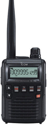 Icom IC-R6 Funkgerät UHF/VHF mit Monochromdisplay