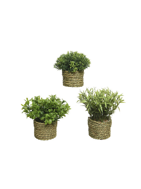 Artificial Potted Plant 3 16cm