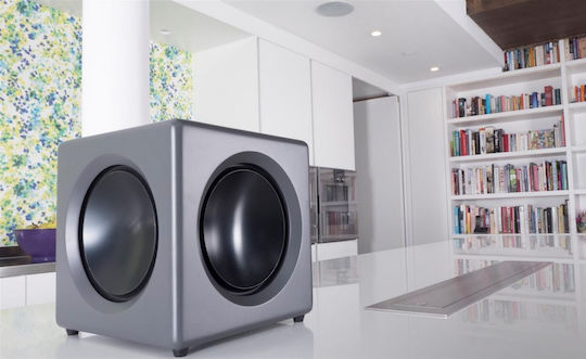 Wavemaster Fusion 66400 Aktiv Subwoofer mit Lautsprecher 8" 125W Gray