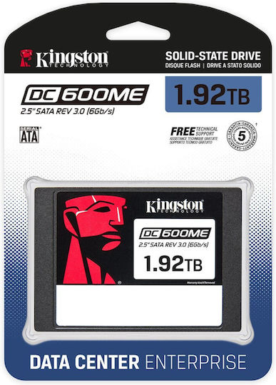 Kingston DC600ME SSD 1.9TB τύπου 2.5'' με σύνδεση SATA III SEDC600ME/1920G