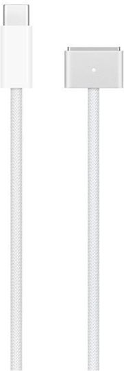 Apple USB 2.0 Cable USB-C male - Magsafe 3 Ασημί 2m MW613ZM/A