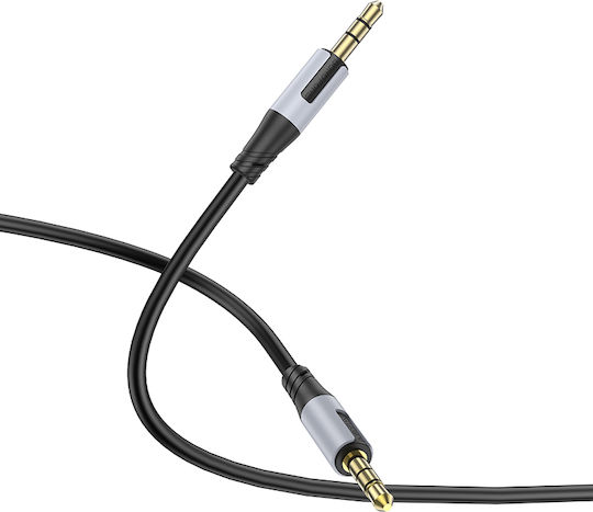Borofone 3,5mm Klinkenkabel 3,5mm Stecker - 3,5mm Stecker Schwarz 1m Bl19 Creator