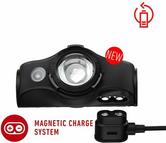 LedLenser Επαναφορτιζόμενος Φακός Κεφαλής LED IPX4 με Μέγιστη Φωτεινότητα 400lm