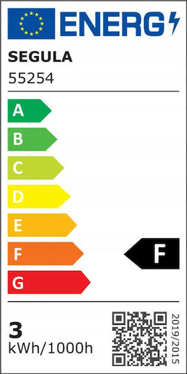 Segula LED Bulb 3W 32εκ. for Socket E27 Warm White Dimmable