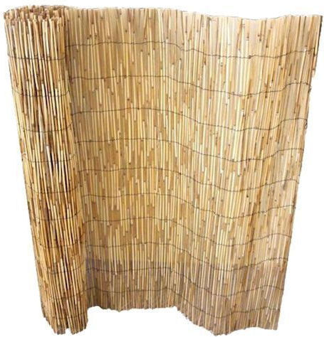 Chios Hellas Bambuszaun mit Ganzes Schilf 1,5x4m