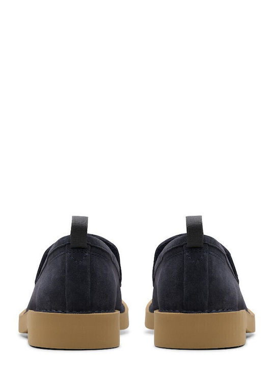 Martock Lo Suede Ανδρικά Loafers σε Μπλε Χρώμα