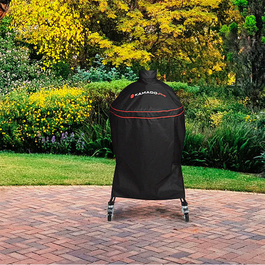 Kamado Joe Classic Joe Grill Cover Green Compatible with the Kamado from Polyester with UV Protection