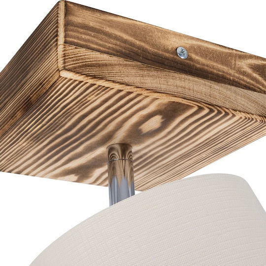 GloboStar Single Spot with Socket E27 in White Color